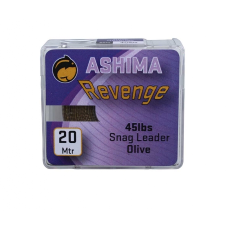 Ashima Revenge Snag Leader 45lbs 20m