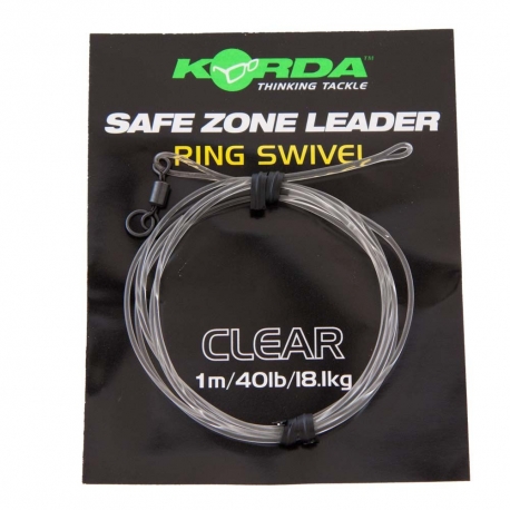 Korda Kamo Leader Hybrid Clip 40lb Clear