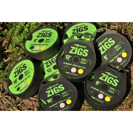 Korda Ready Zigs Barbless