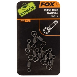 Fox Flexi Ring Swivels Size 7