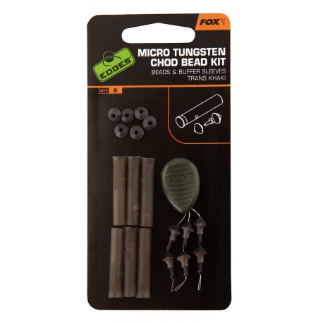 Fox Micro Chod Bead Kit Khaki