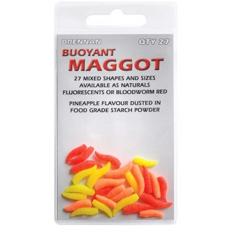 Drennan Buoyant Maggots Fluorescents
