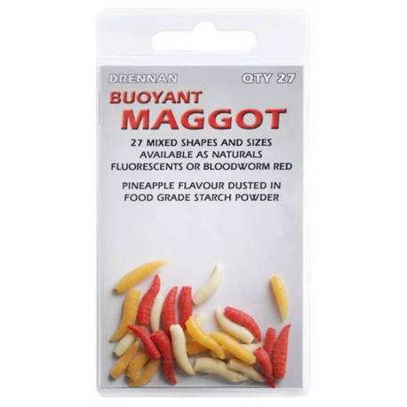 Drennan Buoyant Maggots Naturals