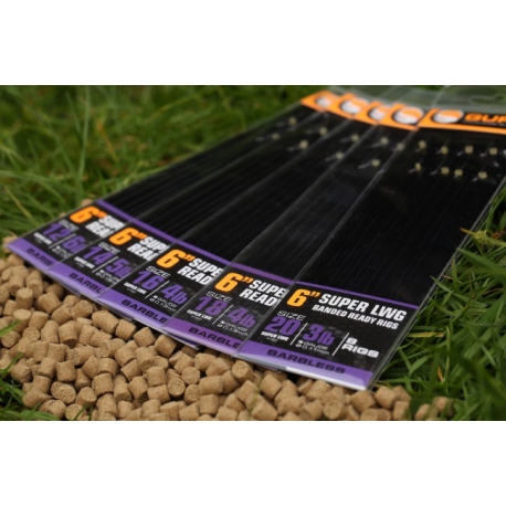 Guru Super LWG Banded Ready Rigs 15cm
