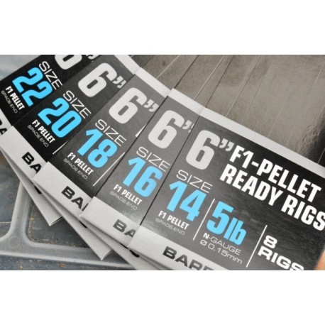 Guru F1-Pellet Ready Rigs 15cm