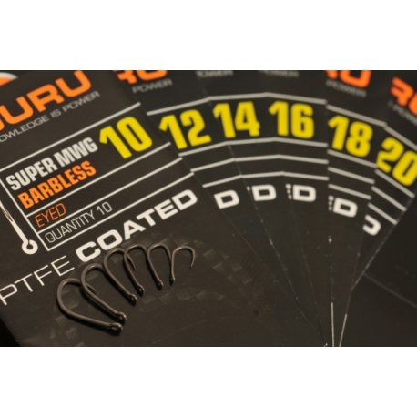 Guru Super MWG Hooks Barbless