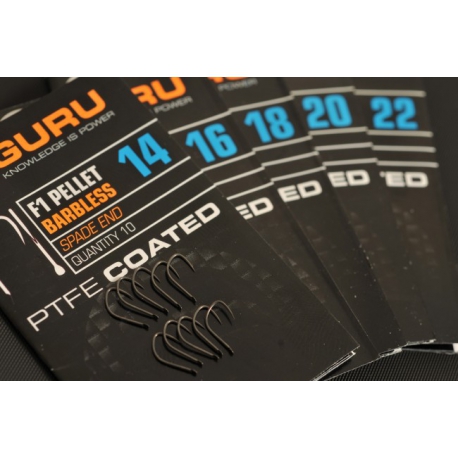 Guru F1 Pellet Barbless Spade End
