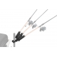 Preston Triple Rod Support