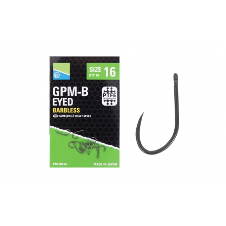 Preston GPM-B Eyed Barbless