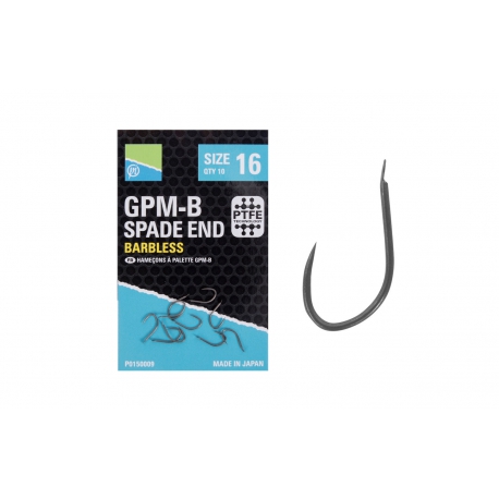 Preston GPM-B Spade End Barbless
