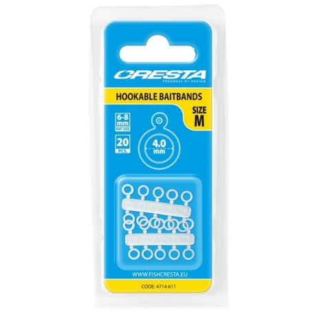 Cresta Hookable Baitbands Size S