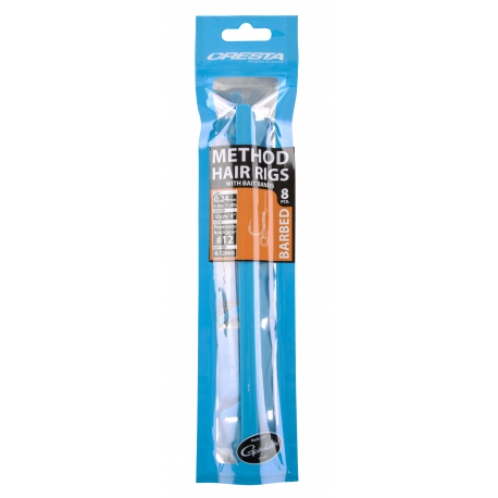 Cresta Method Hair Rigs + Band Barbed