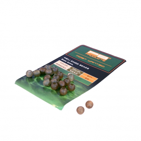 PB Heli-Chod Beads Gravel/Weed
