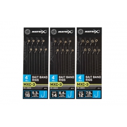 Matrix MXC-3 4" Bait Band Rigs Barbless