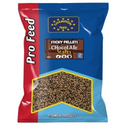 Champions Feed Sticky Pellets Chocolate Scopex 2mm